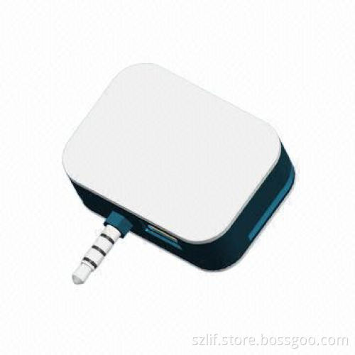 Magnetic Stripe Card Reader for Mobile Phones, 2-track Reading, Supports Apple and Android Systems